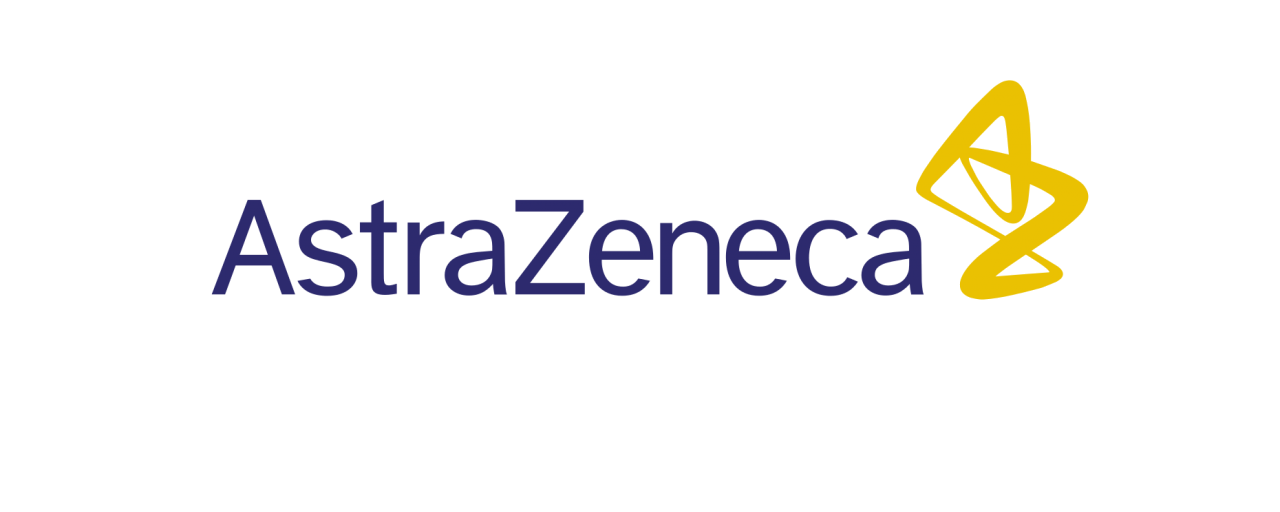 Logo of AstraZeneca one of our partners